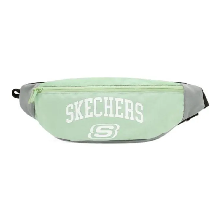 Skechers Fabric Crossbody Bag Sling Bag Fanny Pack Regular Unisex Light Green-1