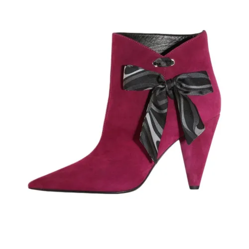 PUCCI Rumore Bow-embellished Ankle Boots