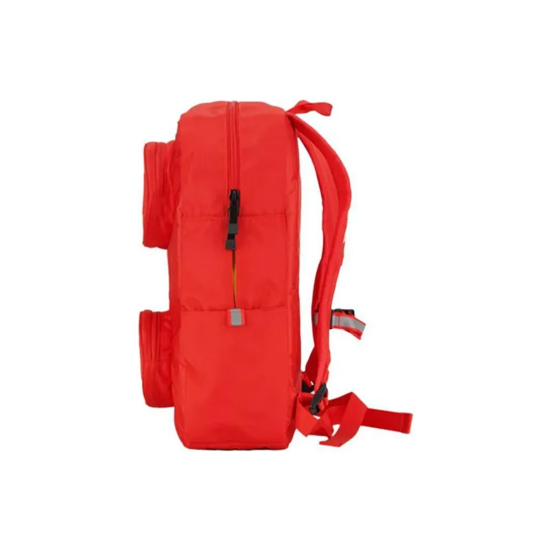 LEGO Water-Repellent Fabric Backpack Medium Size Unisex Red-7