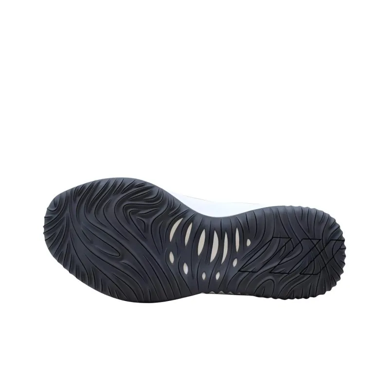 Adidas Cushioning Wear-Resistant Low-Top Running Shoes Unisex Blue White-4