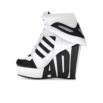 Adidas Js Streetball Platform Jeremy Scott White Black Women's
