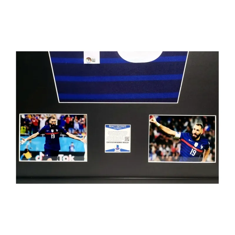 Huayitaojin Team France Football Fan Supply With Beckett Authority Certificate Of Authenticity-1