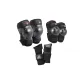 Black Six-Piece Set (Knee Protector+Elbow Protector+Palm Guard).