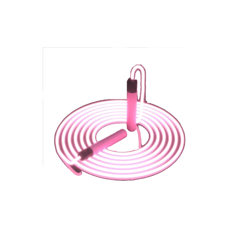 Ruisi Aerobic Fat Reduction Non Countable Jump Ropes Adults Optical Fiber Rope ABS Controller 2.8m-2