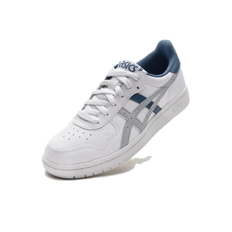 Asics JAPAN S Wear-resistant And Lightweight Low-Top Skateboard Shoes Unisex White Blue-2