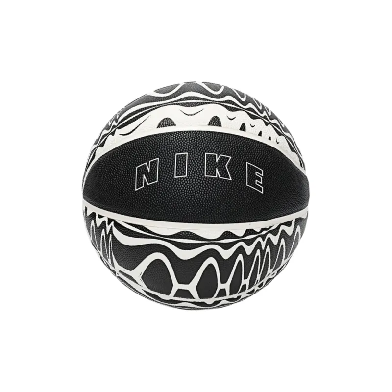 Nike Rubber Basketball Black White Size 7 Ball Training Unisex-1