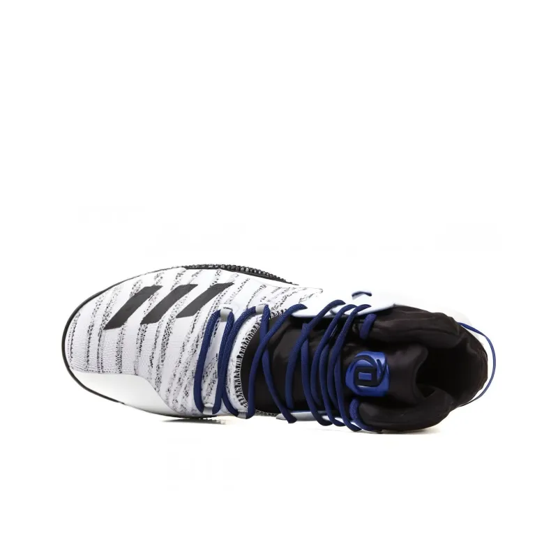 Adidas D Rose 7 Primeknit White Black Royal-2