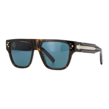 DIOR Square Sunglasses Men's Tortoiseshell