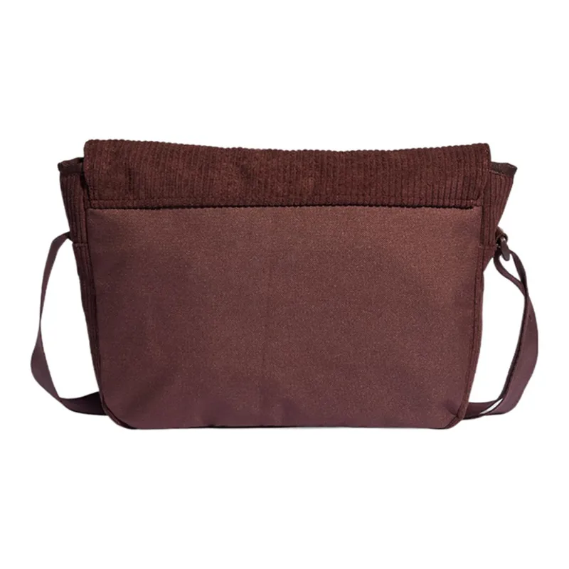 Adidas Originals Corduroy Crossbody Bags Shoulder Bags Unisex Dark Brown-2