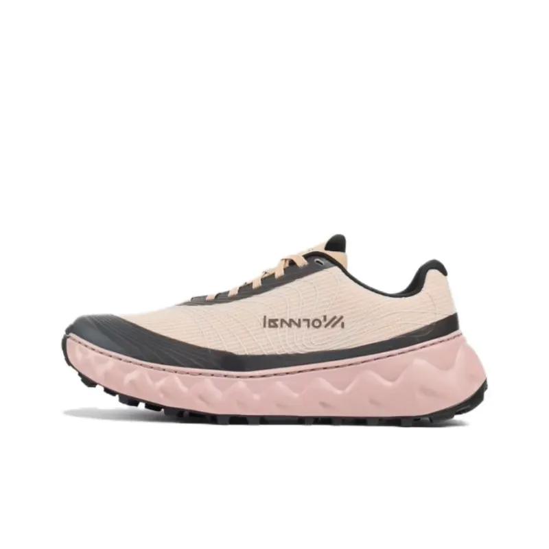 NNormal Cushioning, Wear Resistant Low Top Trail Running Shoes Women's Beige Gray-0