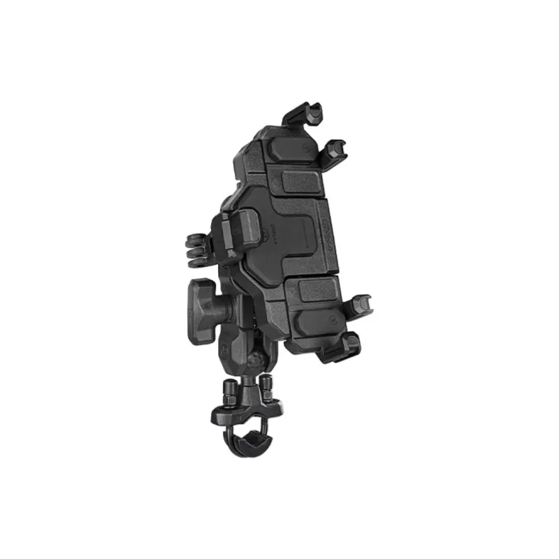 MWUPP Cycling Gear Phone Stand Motorcycle Unisex Aluminum Alloy, Rubber Memorial Edition, Hey Black Edition-8