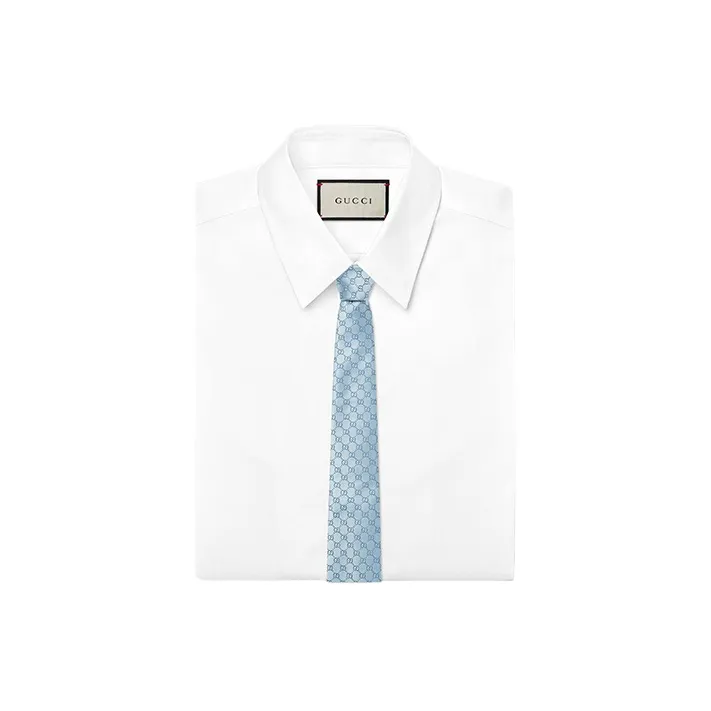 GUCCI Gg Pattern Tie-2