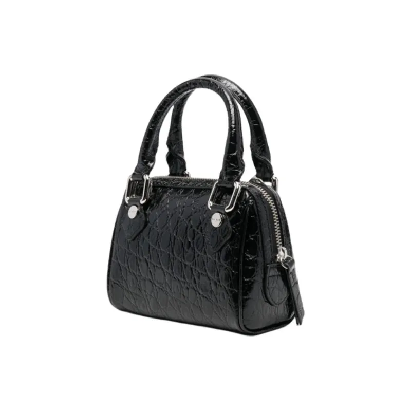 By Far Dora Embossed Mini Shoulder Bag-1