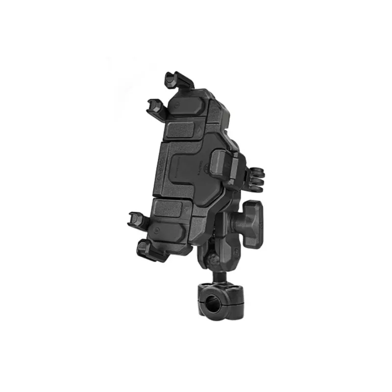 MWUPP Cycling Gear Phone Stand Motorcycle Unisex Aluminum Alloy, Rubber Memorial Edition, Hey Black Edition-12