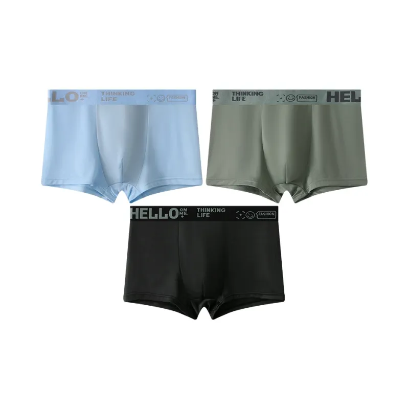 Close fitting Areas Summer Underpants Men's 3 Pack-5