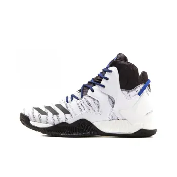Adidas D Rose 7 Primeknit White Black Royal