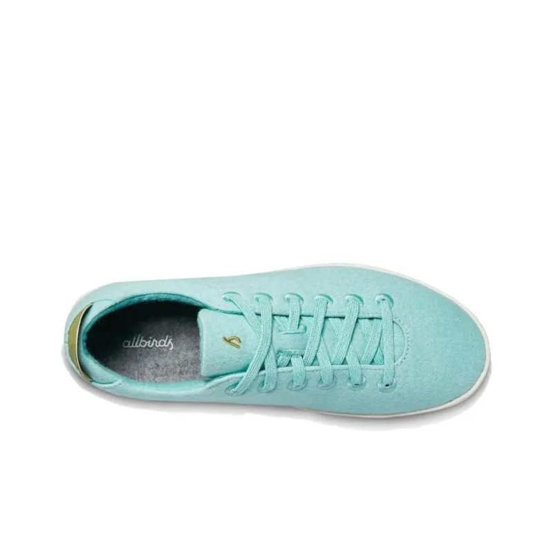Allbirds Wool Piper Breathable Low-Top Skateboard Shoes Women's Mint Green-2