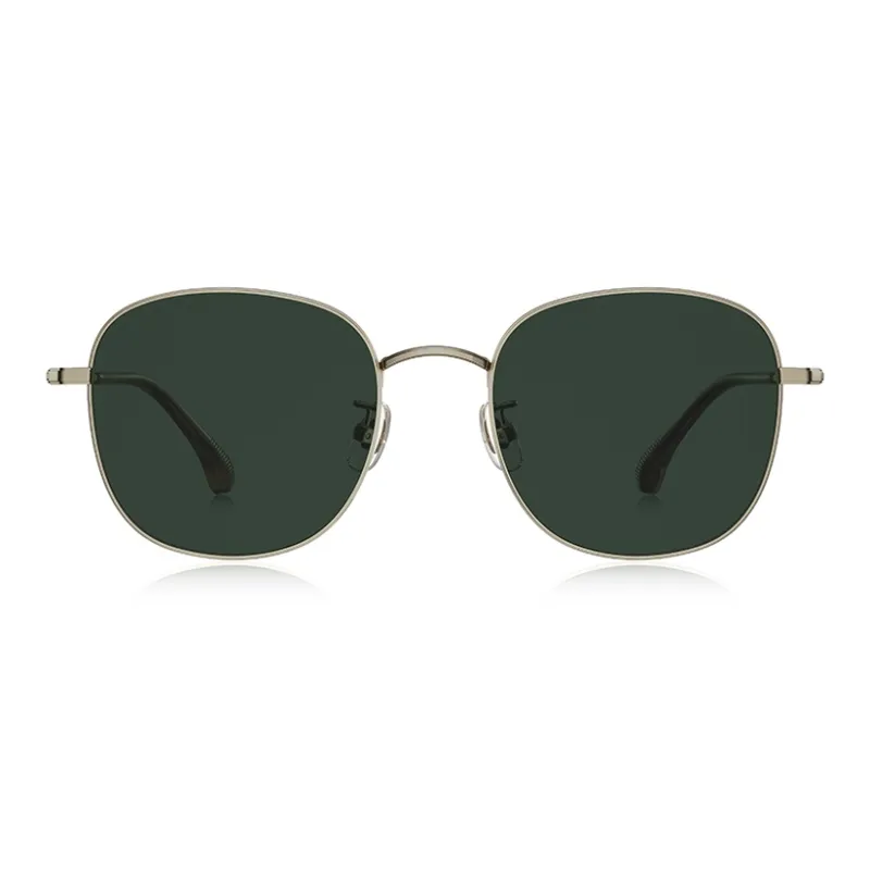 PARIM Alloy Aviator Sunglasses Unisex White, Rose Gold, Light Gold-7
