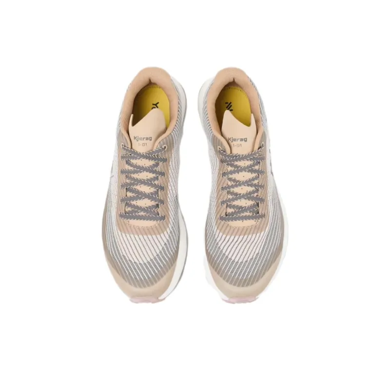 NNormal Cushioning Wear Resistant Low Top Trail Running Running Shoes Women's Beige Brown-2