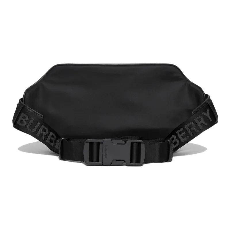 Burberry Nylon Shoulder Bag Crossbody Bag Fanny Pack Men's Black-2