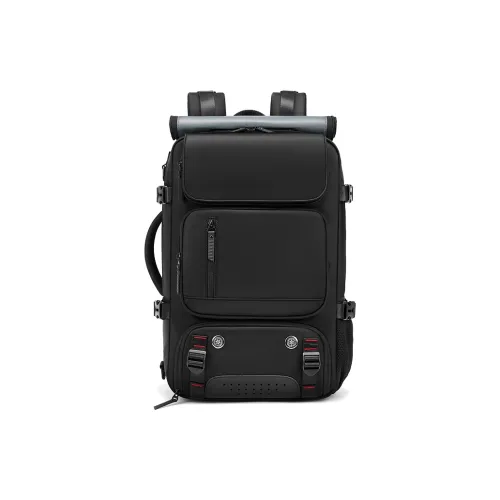 OUTWALK Nylon One Shoulder Portable Backpack Large Size Unisex Black, Army Green, Green, Light Gray, Jasper