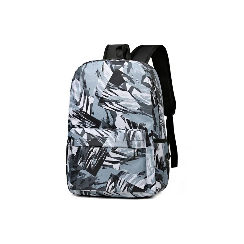 Dusen Kangaroo High quality Fabric Backpack Unisex Gray/Red/Green/Blue-13