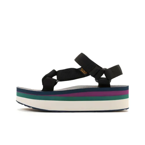 Teva W FLATFORM UNIVERSAL PETRO Beach Sandals Max Women's Black