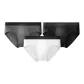 3 Pack (White+Dark Gray+Black)