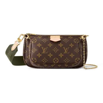 LOUIS VUITTON Multi Pochette Accessoires Monogram Khaki