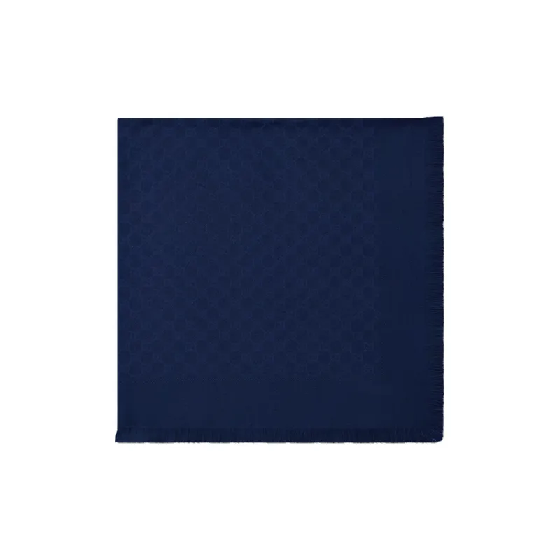 GUCCI Shawls Unisex Marine Blue-0