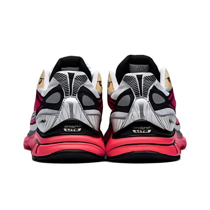 Saucony Cushioning Anti-Slip And Wear-Resistant Low-Top Running Shoes Men's Pink White Black-2