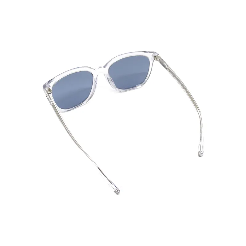 COACH Plastic Square Sunglasses Unisex Silver-2