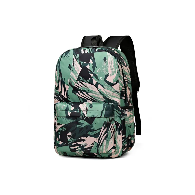 Dusen Kangaroo High quality Fabric Backpack Unisex Gray/Red/Green/Blue-10