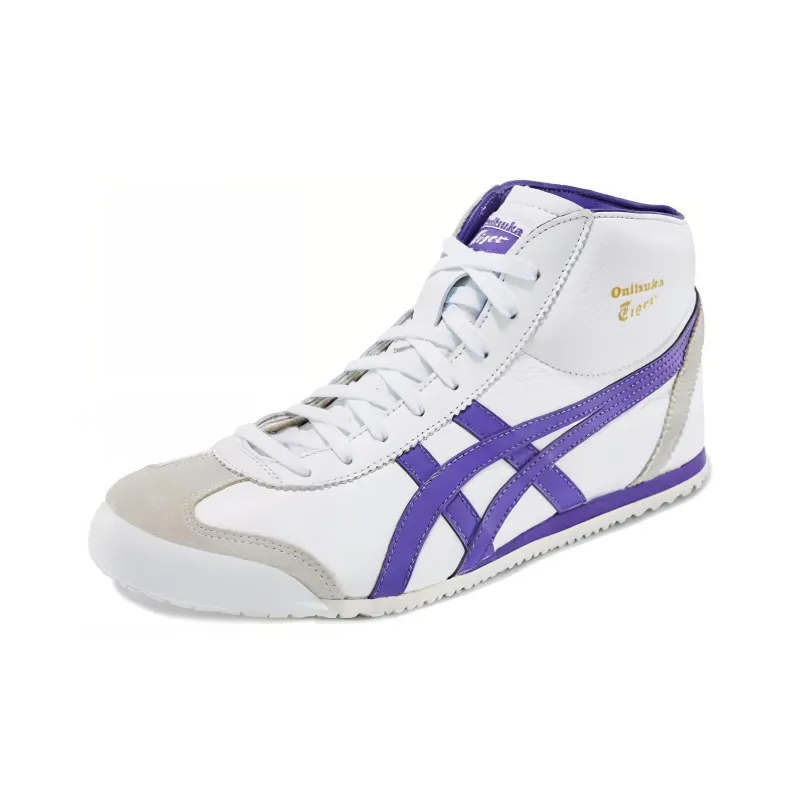Onitsuka Tiger Mexico Mid Runner 'White Blue'-1