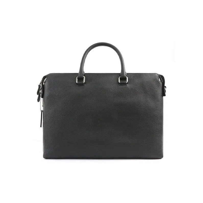 COACH Beckett Leather Laptop Bag Briefcase One Shoulder Handbag Large Size Men's Black-1
