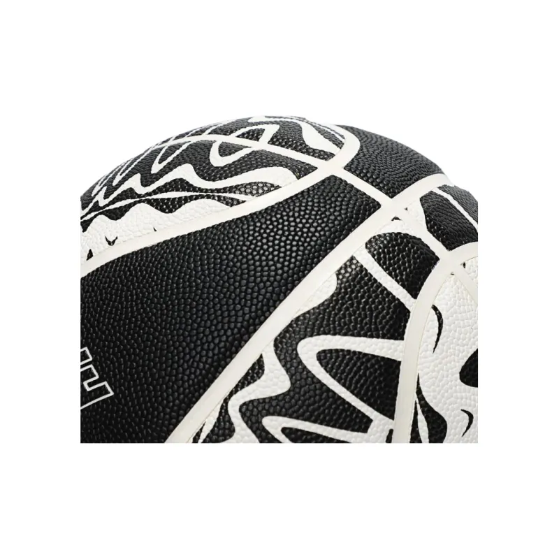 Nike Rubber Basketball Black White Size 7 Ball Training Unisex-4