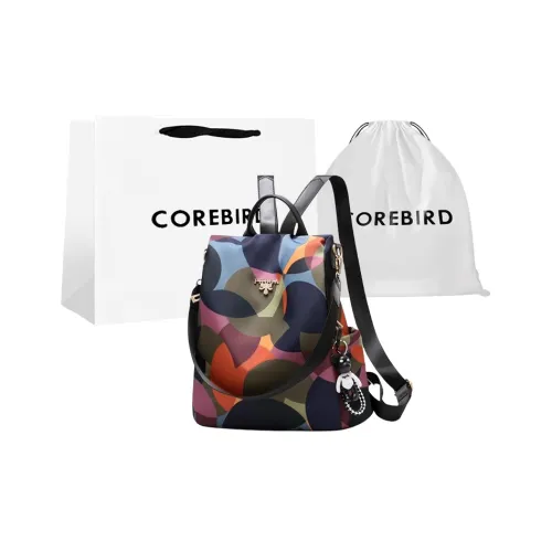 CORE BIRD Oxford Backpack Women's Multicolor Ring 8225/Multicolor Ring 8226
