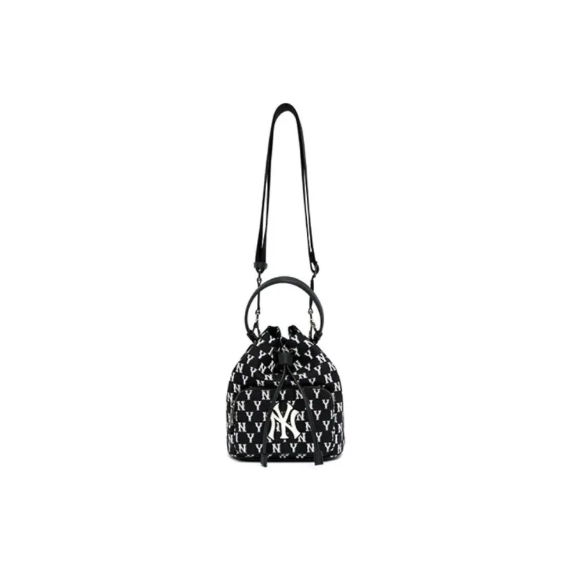 MLB Polyester Bucket Bag Handbag Shoulder Bag Crossbody Bag Regular Women's Black-0