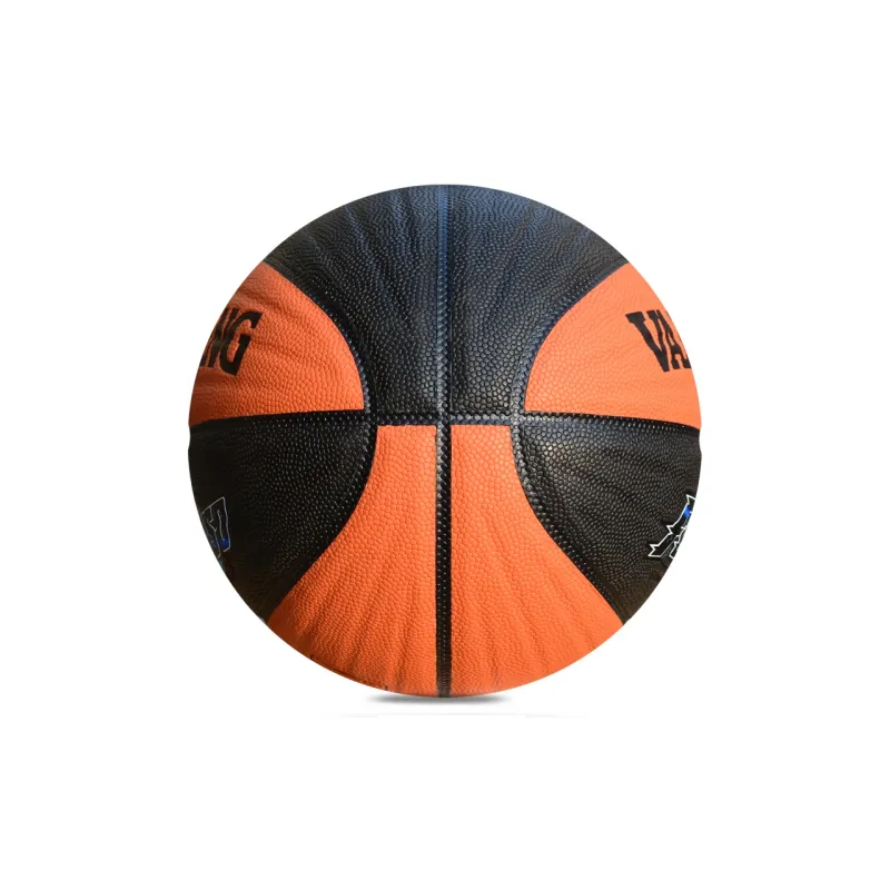 Vartsing x VARTSING Moisture Absorbing Leather Basketball Orange Black Size 7 Training Match Unisex-1