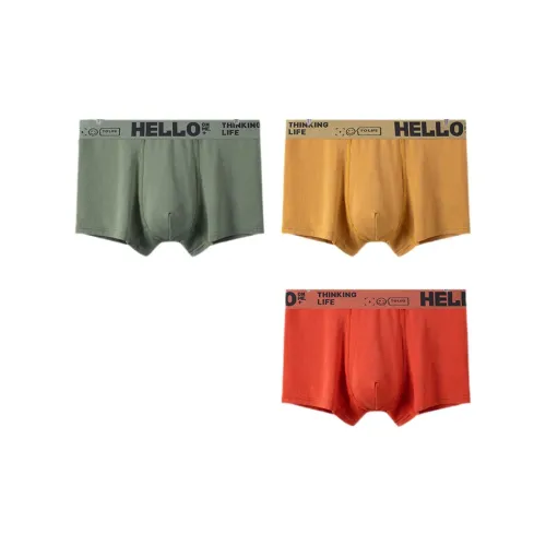 Inside the orange Men Boxer Shorts