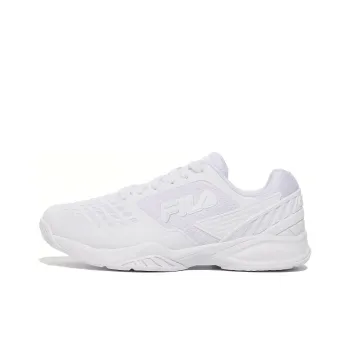 FILA Axilus 2 Exilus 2 T9 WHITELINE Anti Slip Wear Resistant Low Top Tennis Shoes Unisex White Korean Style