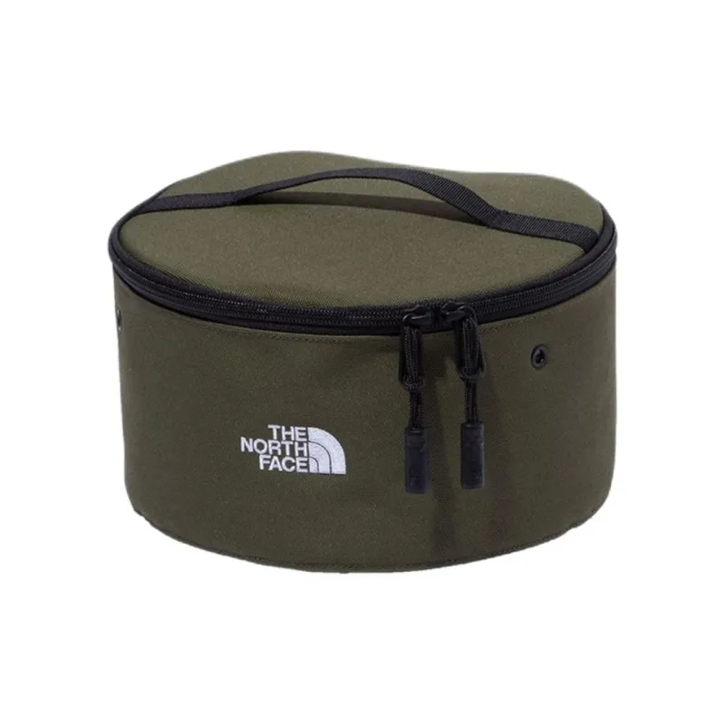 THE NORTH FACE Recycled Polyester Tableware Plate And Utensil Storage Box And Bag Medium Size Unisex Green-0