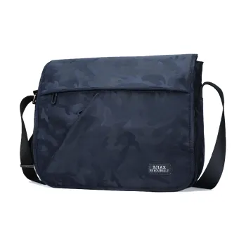 BJIAX Oxford Messenger Bag Backpack Shoulder Bag Crossbody Bag Men's Blue/Black