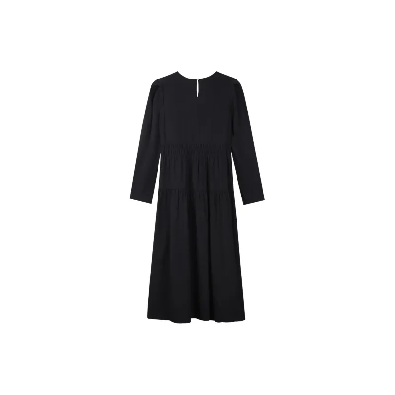 THE SEA LIFE Long Sleeved Dress Women's Black Mage-1