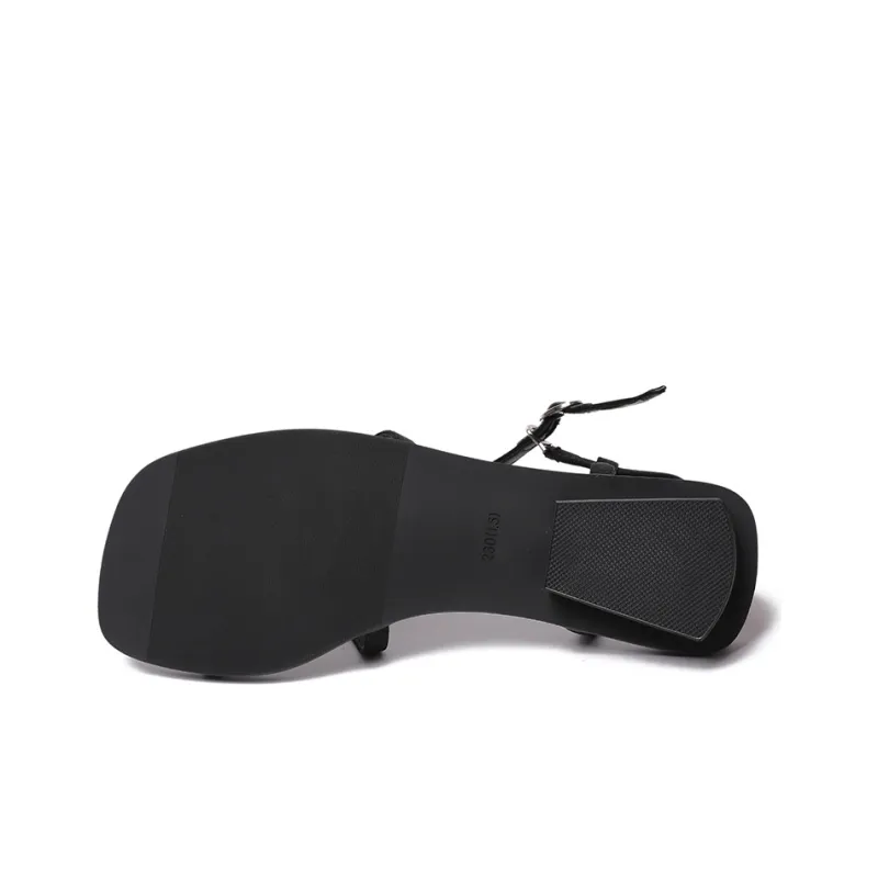 CAMEIDO Roman Sandals 2cm Women's Black-3