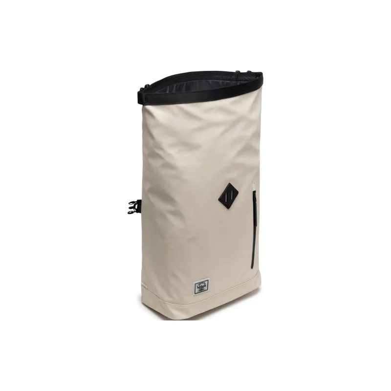 Herschel Waterproof And Rainproof Series Recycled Material Backpack Tubas Unisex Light Stone White-3