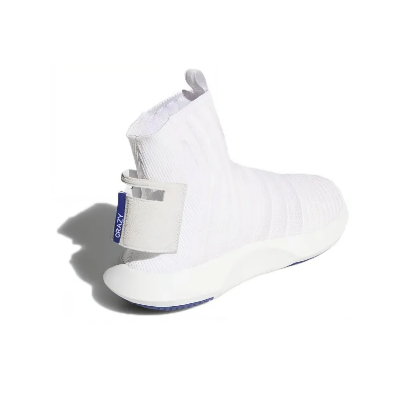 Adidas Crazy 1 Adv Sock Footwear White Real Purple-3