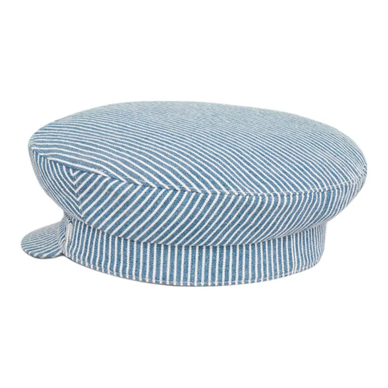 CELINE Cotton Berets Women's Blue-3