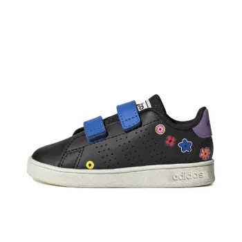 Adidas Chaussures Advantage Anti-Slip Wear-Resistant Low-Top Casual Shoes Unisex Black Blue