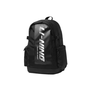LiNing Training Series Polyester Backpack Regular Unisex Black